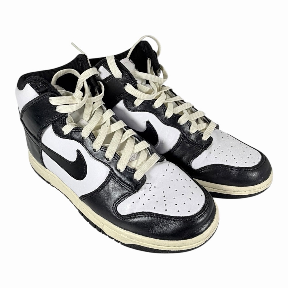Nike Dunk High Vintage Panda Black Shoes‎ Size 8.5 Women's/ DQ8581-100